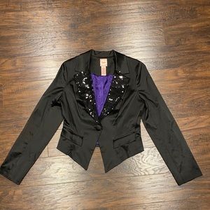 Festive Candies blazer w bling